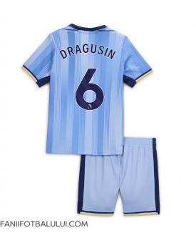 Tottenham Hotspur Radu Dragusin #6 Echipament de Fotbal Replică 2024-25 Copii Deplasare (+ Șorturi)